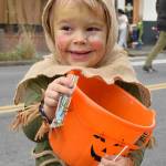 Hundreds of people took to the streets on Oct. 31 to celebrate Halloween, donning costumes of various gore and glamour (Photo by Jim Diers).