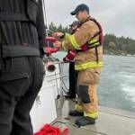 Vashon Island Fire & Rescue Photo
Vashon firefighters worked with multiple other agencies in response to the call on Saturday.