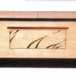 A blanket chest, made by Curt Minier (Courtesy Photo).