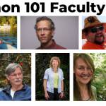 Speakers for the Heritage Museums Vashon 101 series include (top, left to right) Bruce Haulman, Patrick Christie, Brandon Reyon, and (bottom, left to right) Binah McCloud, Tom DeVries, Alice Larson, Bianca Perla and Steve Bergman (Courtesy Photos).