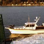This 2016 collision between the ferry Chetzemoka and a private boat could have been prevented if vessel operators had followed the marine rules of the road. The ferry was underway from Point Defiance to Tahlequah and the southern island shore can be seen in the background. A review of the incident will be included in an upcoming class to be conducted by the Quartermaster Yacht Club. The class will take place at 6 p.m. Wednesday, March 22, at Vashon Library (Courtesy Photo).