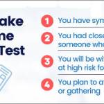Here are some situations that call for a home COVID test to help you prevent the spread of COVID to friends and family (Courtesy Graphic).