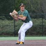 Chase Bradrick at third base (Holly Taylor Photo).