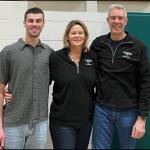 (Left to right) Wyatt, Jill, and John Yates (Courtesy Photo).