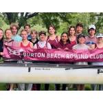 Tricia Thompson Photo
Many of the BBRC rowers pose for a picture at Northwest Regionals just before the final race of the day, the Women’s High School 8.