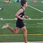 Freshman Bodie Thomas ran his way to the top of the podium by winning the state championship in the boys 3200-meter race and setting a new 1A state meet record that had stood since 2004 (Tony Puz Photo).