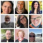 School board candidates include (left to right, top row) Lucia Armenta, Martha Woodard, Angela Marshall, (middle row) Gator Lanphear, River Branch, Kaycie Alanis, (bottom row) Jake Jacobovitch, Juniper Rogneby and Holly Gilman (Courtesy Photo).