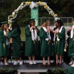 Pieces of 8 winners receive their medals at graduation (Screenshot Photo).