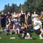 VHS seniors (back row left to right) Greg Chavez, RJ Miles, Ricky Rasmussen, Peter Ghigleri, Sawyer Ranney, Christian Kincade, Rowan Millett, and Thomas Grose. (Front row) Tegin Monson, Max Escame, Chase Bradrick, and Nathan Davidson (Brent Millett Photo).