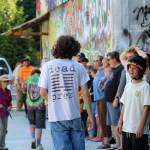 Skaters lined up Saturday, Sept. 9 for time trials and more at the newly remodeled Burton Adventure Recreation Center (Alex Bruell Photo).
