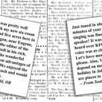 Its Vashon Isle will feature a lobby display of some of the hundreds of letters that came into the Vashon News-Record after P. Monroes radio speech about the wonders of Vashon in 1926 (Courtesy Graphic).