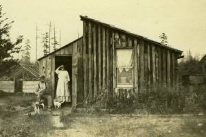 Photo from the Vashon Heritage Museum
The Hamer Farm, around about 1920.