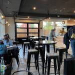 Dragons Head Ciders new tasting room is a space filled with natural light, with a sliding glass door out to a private patio that will open up in warmer weather (Elizabeth Shepherd Photo).