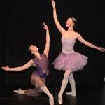 Sadie Choo (left) and Ella Strong, in The Nutcracker (Wade Yip Photo).