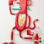 I Monkey King (on wheels), by Bill Jarcho, is included in a show of giftable art at VALISE in December (Courtesy Photo).