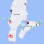This PSE map shows outages on Vashon as of 8 a.m.