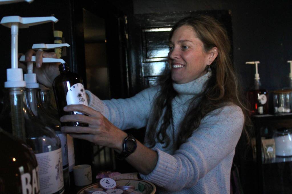 Tracy Chait is the owner of Refill Vashon, a small shop at the Fuller Store specializing in soaps, toothpastes and other essentials that can be refilled in a sustainable and ecologically conscious way. Alex Bruell photo