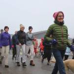 Islanders walked, ran and trotted across the uptown area Saturday at the annual Jingle Bell Run, which this year supported the Safe Grad Night program by VARSA and local cross country teams.