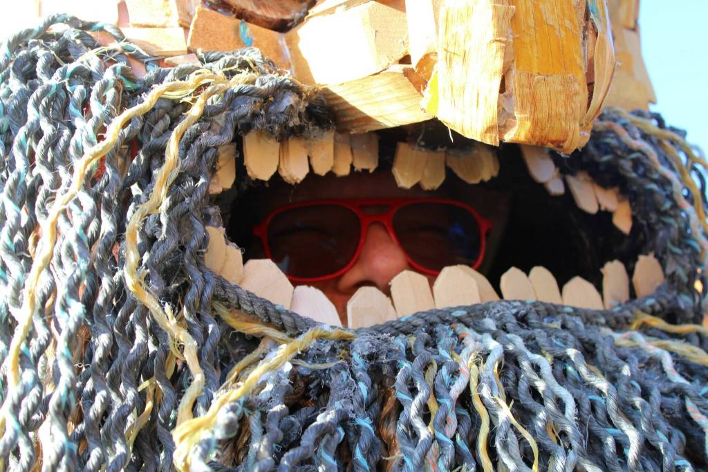 Alex Bruell photo
Matt Beursken sees through the opening of Edgars mouth, giving him vision of his surroundings while keeping his face mostly obscured from view.