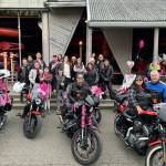 The Seattle Dykes on Bikes at the 2023 Making Strides of Seattle breast cancer walk. Courtesy photo.