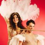 Caela Bailey as Venus and Joel Domenico as Cupid, in Venus The Vixens: Games of Love (Ernie Sapiro Photo).