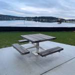 A new table has been installed at Dockton Park (Photo courtesy King County).
