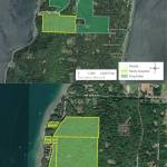 This map shows the precise boundaries of the new additions at Frog Holler and Manzanita. Image courtesy King County.