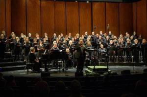 John De Groen Photo 
Vashon Island Chorale, in concert in the Kay White Hall.