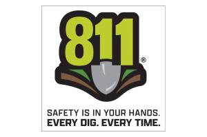 Courtesy photo
Calling 8-1-1 works great. You can also go online to Washington811.com and complete a form. Be sure to contact the 8-1-1 center at least two days before you dig so they can get a locator expert to your project.