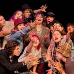 The cast of Vashon High School Theaters production of Museum (Kuba Holuj Photo).