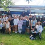 The 2023-2024 Vashon Island Rowing Club Youth Team (Ben Steele Photo).