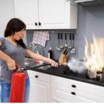 Remember the acronym P-A-S-S: Pull the pin, Aim at the base of the fire, Squeeze the trigger, Sweep across the fire (Canva stock photo).