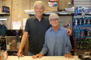Alex Bruell photo
David Page and Rose Cecchini, the team behind Northwest Sports in the heart of Vashon town, are selling the store to better enjoy retirement.