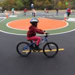 Photo via PublicHealthInsider.com 

Riders of all ages can practice bicycle proficiency and traffic rules at the “Traffic Garden” bicycle playground at Dick Thurnau Memorial Park in White Center, 3.5 miles from the Fauntleroy ferry dock. The park, which has parking, is at 11050 10th Avenue SW, Seattle 98146. It’s open Wednesdays and Thursdays from 10 a.m. to 1 p.m., and on Saturdays from 9 a.m. to noon. The park is closed Sundays, Mondays, Tuesdays and Fridays.