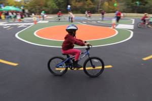 Photo via PublicHealthInsider.com 

Riders of all ages can practice bicycle proficiency and traffic rules at the “Traffic Garden” bicycle playground at Dick Thurnau Memorial Park in White Center, 3.5 miles from the Fauntleroy ferry dock. The park, which has parking, is at 11050 10th Avenue SW, Seattle 98146. It’s open Wednesdays and Thursdays from 10 a.m. to 1 p.m., and on Saturdays from 9 a.m. to noon. The park is closed Sundays, Mondays, Tuesdays and Fridays.