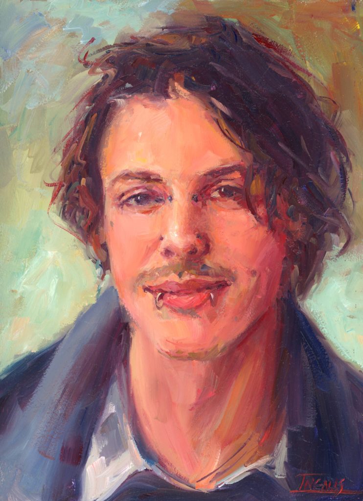 Blye 12x9, oil on board.