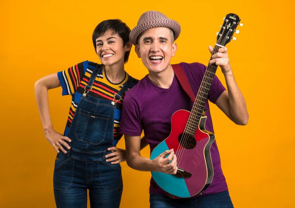 Grammy-winning duo, 123 Andrés, will play a family-friendly show at 11:45 a.m. on Saturday, on the Festival Main Stage. (Courtesy photo.)