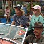 Sundays car show and parade brought oldies rolling down Vashon Highway. (Alex Bruell photo)