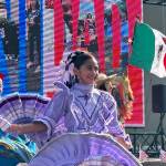 Dancers from Folklore Mexicano Tonantzin opened the Mercado. (Tom Hughes photo)