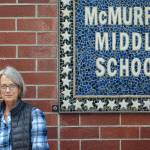 Aspen Anderson photo
Carol Albright is retiring after this school year. She's been a custodian for the Vashon Island School District for 45 years.