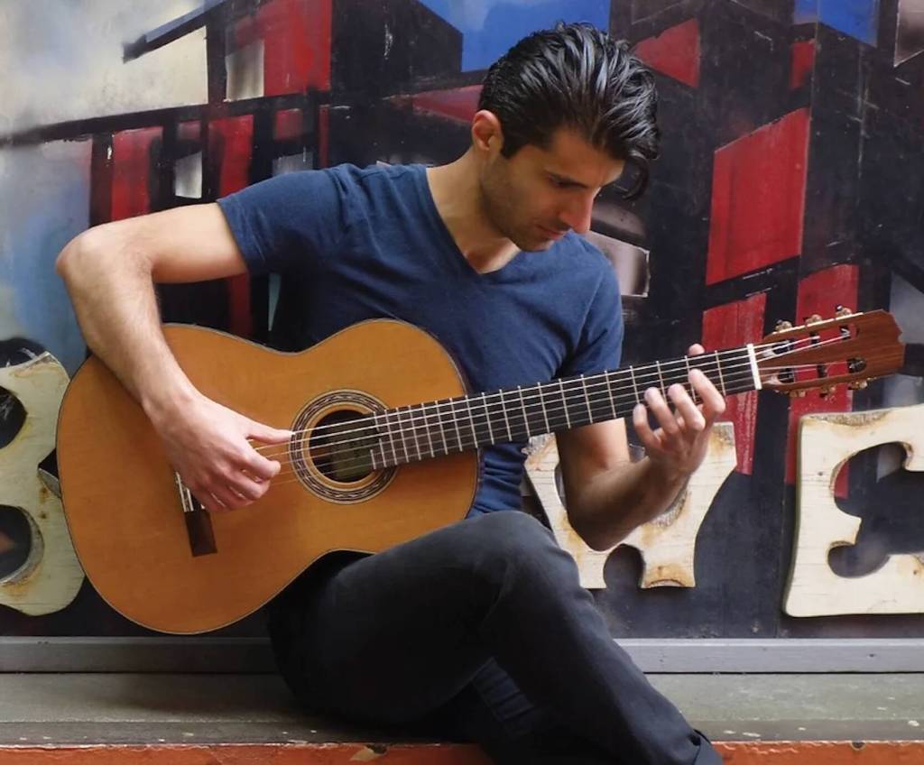 Guitarist Naeim Rahmani will play at Open Space for Arts & Community on September 14. (Courtesy photo)