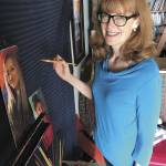 Painter Pam Ingalls (Michael Monteleone photo)