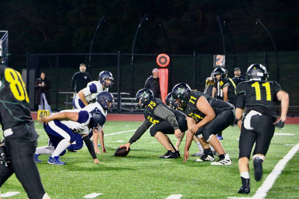 Vashon played Sound Christian Academy at home on Friday, September 27. (Aspen Anderson photo)