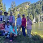 Team Survivor Northwest hike to Twin Lakes in the Mt. Baker-Snoqualmie National Forest. Courtesy photos