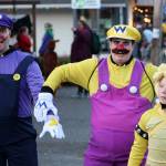 Waluigi and Wario deliver their best WAAA! alongside King Koopa at last years Halloween celebration. (Alex Bruell photo)