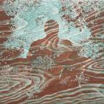 Narcissus by Mercedes Lopez, is part of Impressed, an exhibition featuring local printmakers and print artists from Oaxaca, Mexico, now on display at Vashon Center for the Arts. See the show and attend a gallery talk about it on Nov. 17, at the arts center. (Courtesy photo)