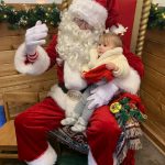 Little Pearl Galloway, at Santas Cottage. (Courtesy photo)