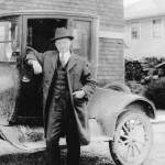 Dr. Fredrick McMurray, with his trusty Model T Ford Coupe. (Photograph courtesy of the Vashon Heritage Museum.)