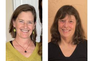 Beth Tuttle (left) and Linda Mather (right).