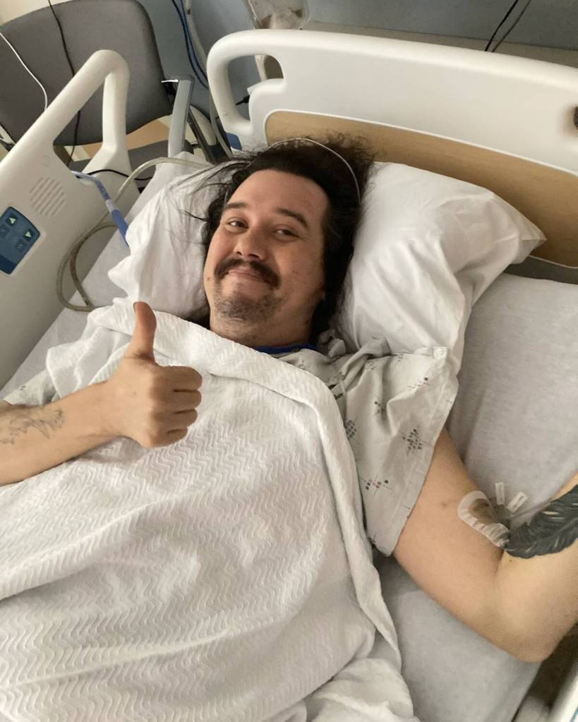 Matthew Weathermans spirited recovery, his moms say, might not have been possible if not for the rescue of his little dog Bravery. Courtesy photo.